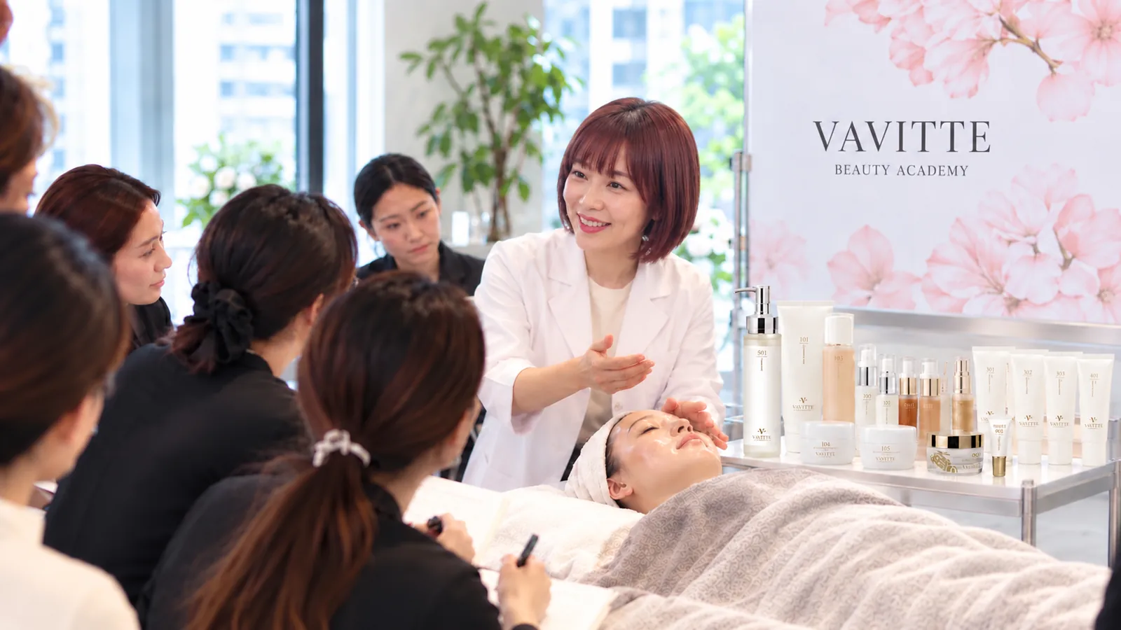 VAVITTEの美容研修風景